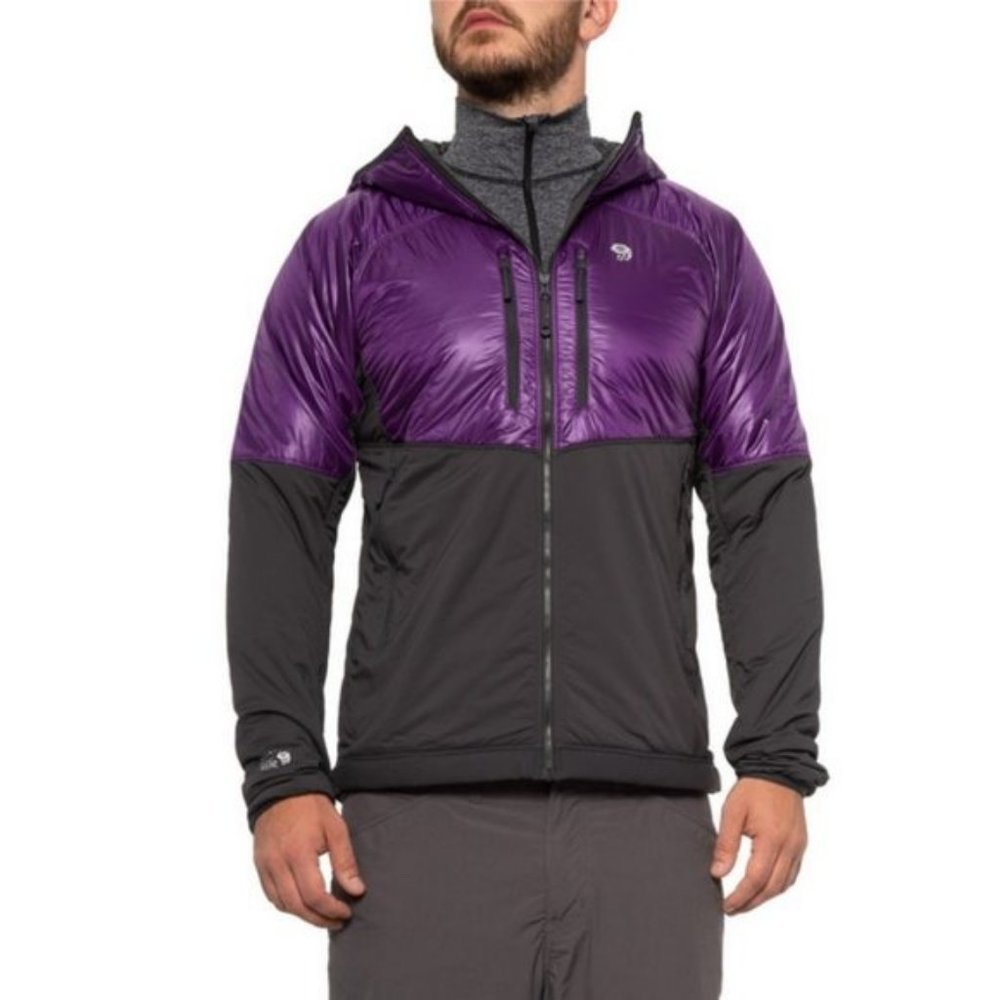Mountain Hardwear Purple and Black Performance Jacket